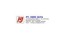 Lowongan Kerja Sales TO – Driver – Admin di PT. Ismi Jaya - Semarang