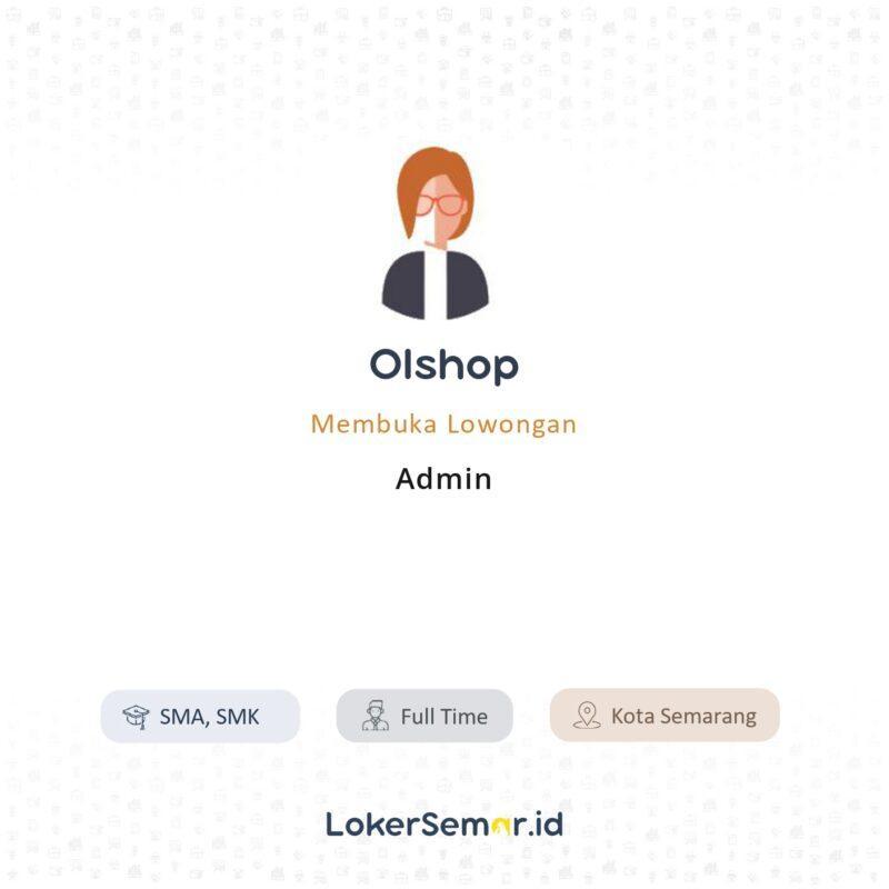 Lowongan Kerja Admin di Olshop - LokerSemar.id