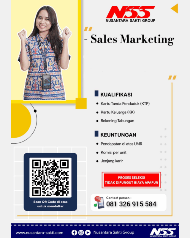 Lowongan Kerja Marketing Specialist di NSC Finance Semarang: Raih Karir Gemilang di Industri Pembiayaan! Lowongan Kerja Marketing Specialist di NSC Finance Semarang: Raih Karir Gemilang di Industri Pembiayaan!